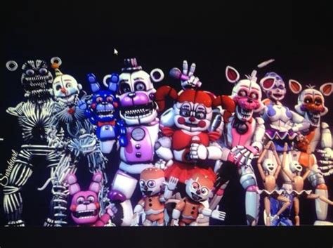 All Fnaf All Sl Characters Wiki Five Nights At Freddys Amino