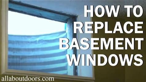 How To Replace Metal Basement Windows That Oops Basement Window