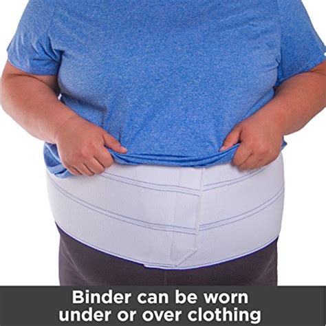 Braceability 3xl Plus Size Bariatric Abdominal Binder For Larger Men And Women With Big Stomachs