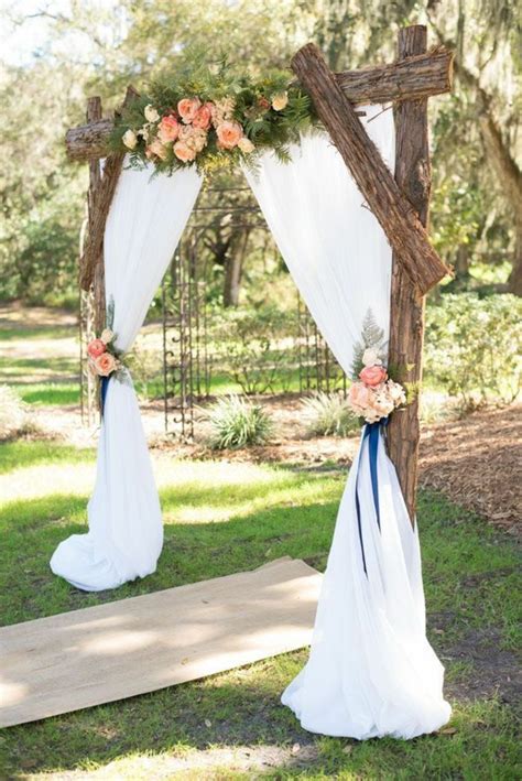 1001 Idées Inspiratrices Pour Une Jolie Arche Fleurie Mariage Outdoor Wedding Decorations