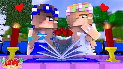little kelly and carly are getting married minecraft love island youtube
