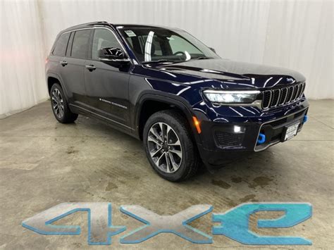 New 2022 Jeep Grand Cherokee 4xe Overland 4xe Sport Utility In