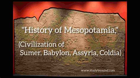 History Of Mesopotamia Civilization Of Sumer Babylon Assyria