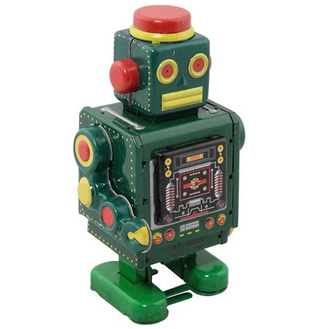 Green Robot Toy Robot Robot Tin Green Collectible Toys Ebay