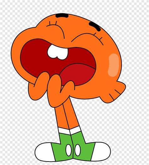 Gumball Watterson Animation Darwin Watterson Haha Orange Flower Png