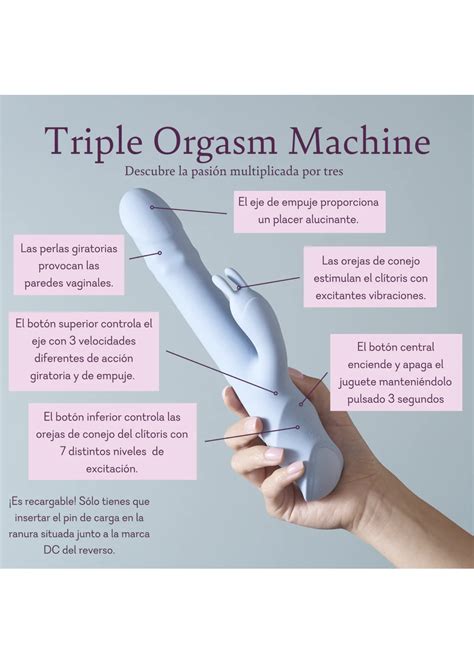 Triple Orgasm Machine Tom 73 Fiestas By Nana Llc