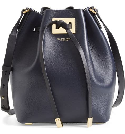 Michael Kors Miranda Medium Leather Bucket Bag Nordstrom