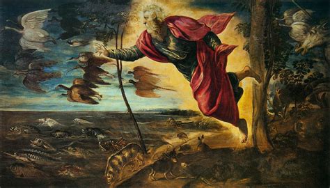 Creation Of The Animals By Tintoretto