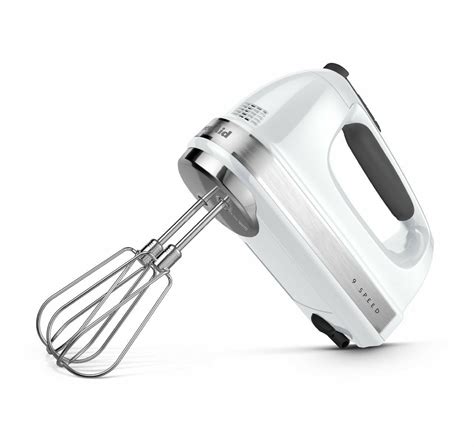 Check spelling or type a new query. KitchenAid KHM9PWH 9-Speed Professional Hand Mixer Review ...
