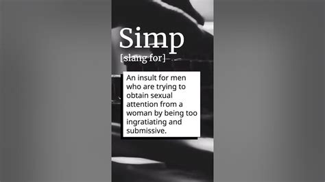 Simp Slang Words Definition And Meaning Urban Slang Shorts Youtube