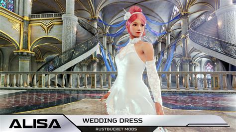 tekkenmods wedding dress for alisa