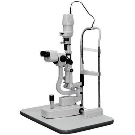 It is used in conjunction with a biomicroscope. Slit Lamp Microscope, Slit Lamp Microscope, Biomicroscope, Slit Lamp Biomicroscope, स्लिट लैंप ...