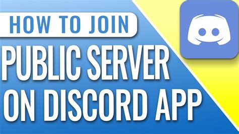 How To Join A Public Discord Server On Mobile Youtube