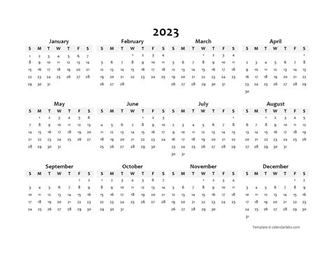 2023 Blank Calendar Template Mac Free Printable Templates