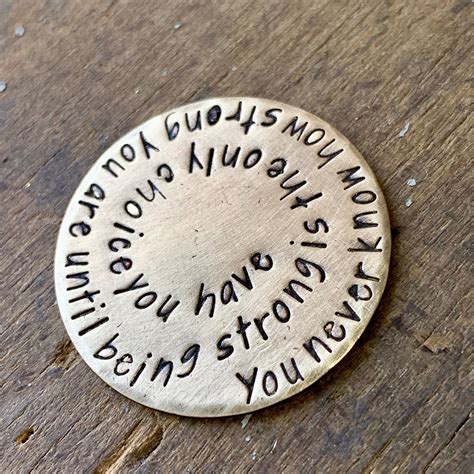 I purchased this item as a christmas gift for my youngest son. Personalized Pocket Coin Gift for Him Custom Hand Stamped ...