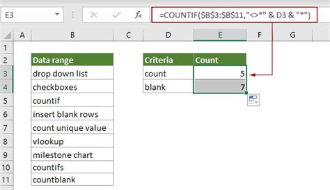 How To Use The Count If Cell Does Not Contain Specific Text Function In