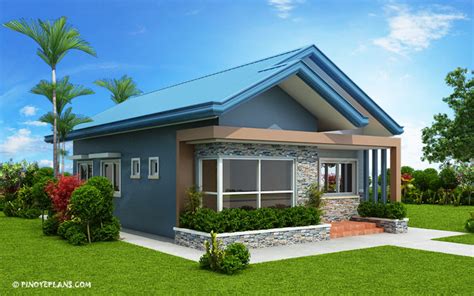 This 3 bedroom house plan is designed explicitly for hillside homes. Three Bedroom Bungalow House Plan (SHD-2017032) | Pinoy ePlans