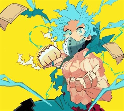 Deku 100 Anime Hero Wallpaper Character Art
