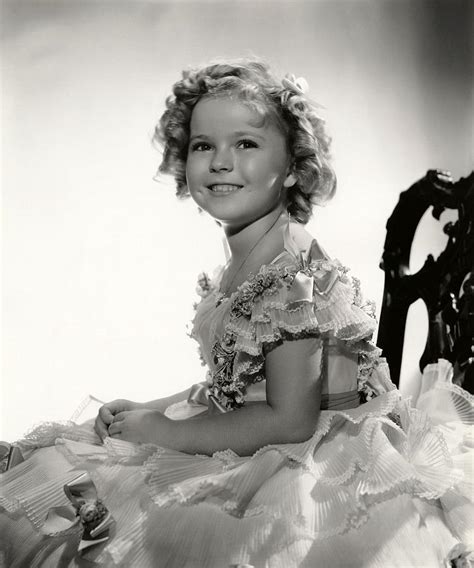 Temple began her film career in 1932 at the age of three. Shirley Temple Portrait Photograph by Georgia Fowler