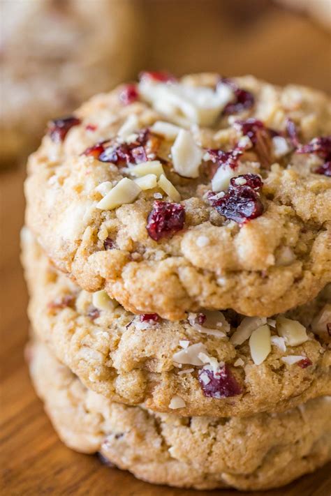 Maybe you would like to learn more about one of these? Cranberry Almond White Chocolate Chunk Cookies - Lovely ...