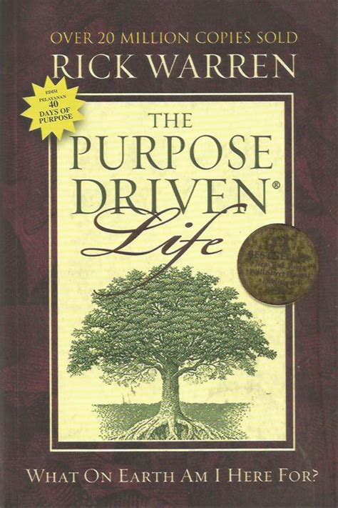 Jual Buku The Purpose Driven Life By Rick Warren Penerbit Gandum Mas