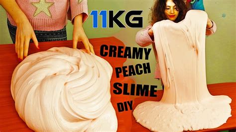 11 Kilos Creamy Peach Very Big Slime Diy 24 Lbs Without Borax