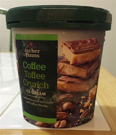 Related ice creams from archer farms: Archer Farms Coffee Toffee Crunch