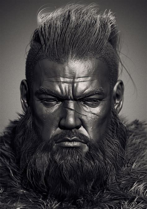 Viking 3d Art By Junggyu Kim Zbrushtuts