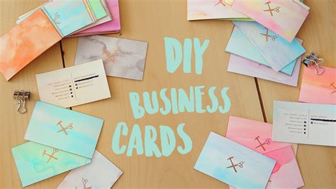 Moo gold foil business cards are available in 3 sizes: DIY BUSINESS CARDS - WATERCOLOUR AND GOLD EDGE | THE SORRY ...
