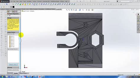 Grabcad Stl Into Solidworks Youtube