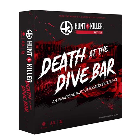 Buy Hunt A Killer - Death at The Dive Bar, Immersive Murder Mystery