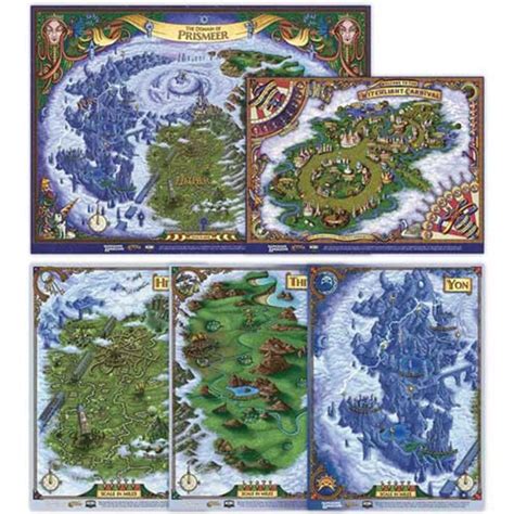 Dandd The Wild Beyond The Witchlight Map Set