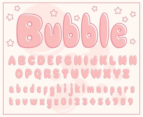 Bubbly Font Ttf Svg Bubbly Letters Font Graffiti Bubble Etsy Australia