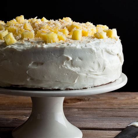 Pineapple Coconut Layer Cake Recipe Eatingwell