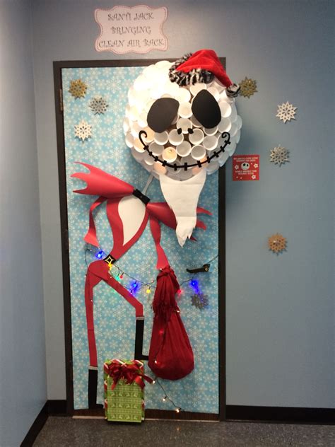 Santi Claws Jack Christmas Door Decorattion Christmas Decorations