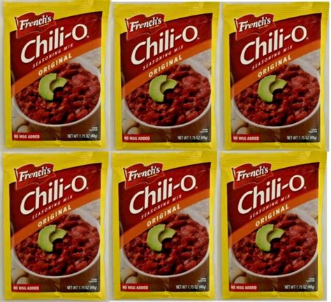 3 Packets Frenchs Chili O Seasoning Mix Original Ebay