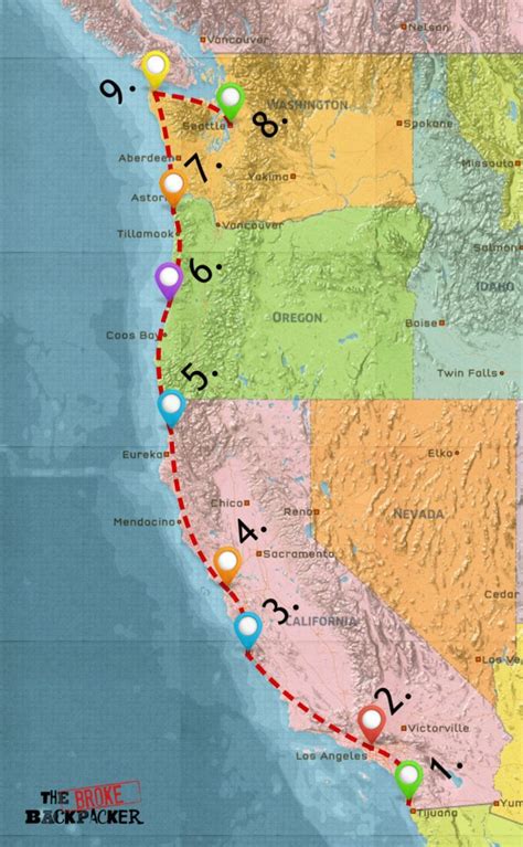 Ultimate West Coast Road Trip Guide 2020 California Coast Road Trip