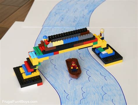 Have that many lego bricks been how strong could we make our bridge? LEGO Bridge Building Challenge - Frugal Fun For Boys and ...