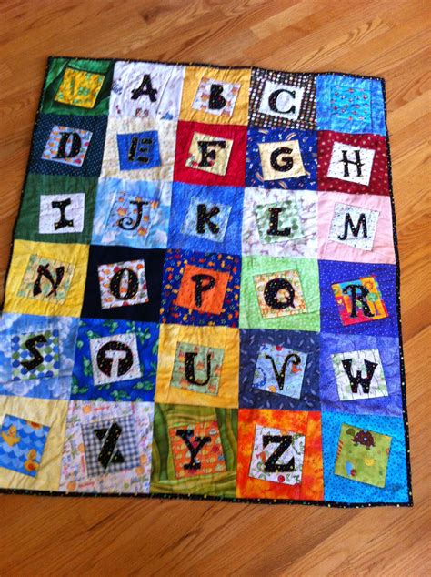 Abc Quilt Alphabet Quilt Cute Quilts Quilts