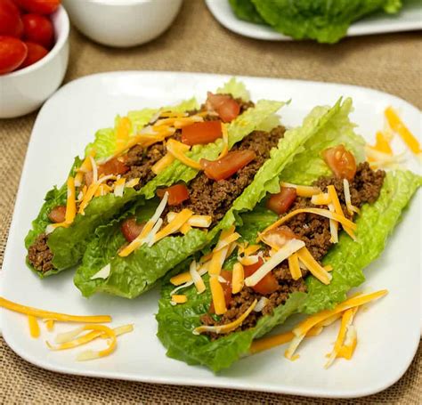 Taco Lettuce Wraps