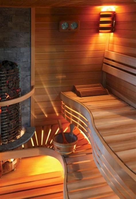 30 Cozy Sauna Shower Combo Decorating Ideas Sauna Design Indoor