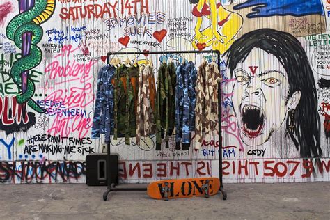 Vlone Clothing Fw 16 Collection Is Vlone Clothing Graffiti Art Pop Up