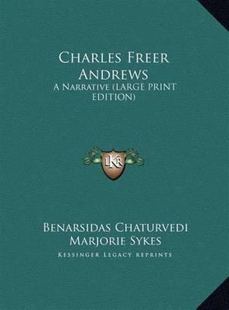 Charles Freer Andrews Benarsidas Chaturvedi 9781169962798 Boeken
