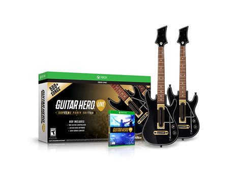 Guitar Hero Live Supreme Party Edition 2 Pack Bundle Xbox One Everything Else