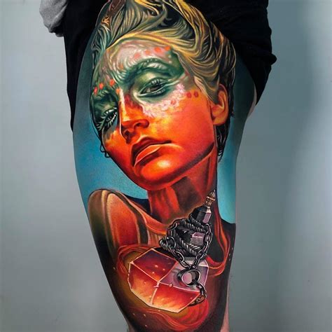 Color Realism Tattoo Sleeve Warehouse Of Ideas