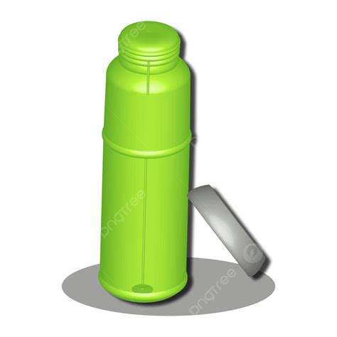 Gambar Botol Minuman 3d Dengan Desain Background Transparan 3d