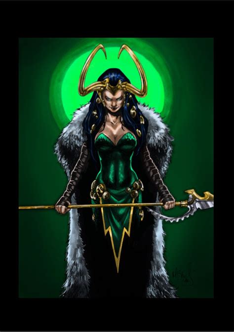 Lady Loki By Kiara Kitsu On Deviantart Lady Loki Loki Marvel Loki