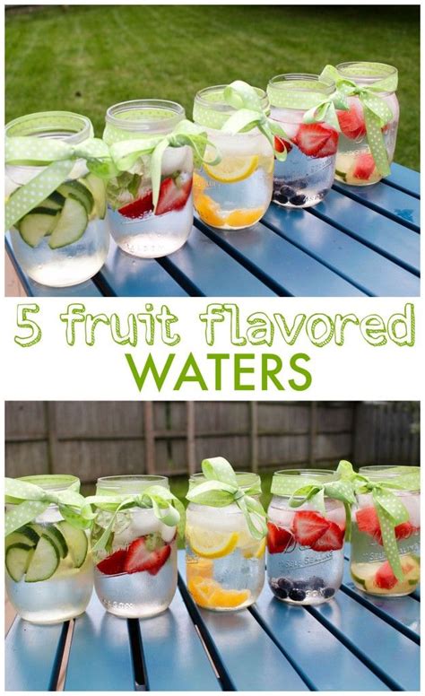 Fruit Flavored Water Is Naturally Flavored With Fresh Fruit And Herbs