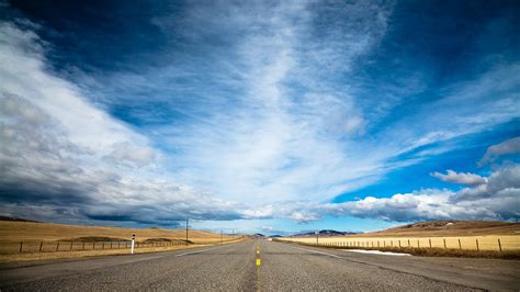 Road Landscape Clouds Wallpapers Hd Desktop And Mobile Backgrounds