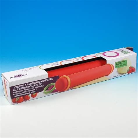 French Style Silicone Rolling Pin Adjustable